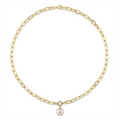 Necklaces Necklaces in Yellow Gold containing Multi-gemstone, Diamond, Pearl 429335