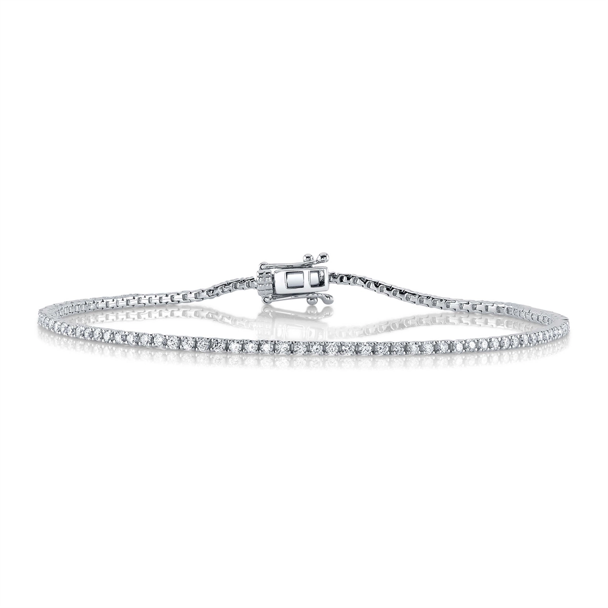 Bracelets Bracelets in White Gold containing Diamond 429343