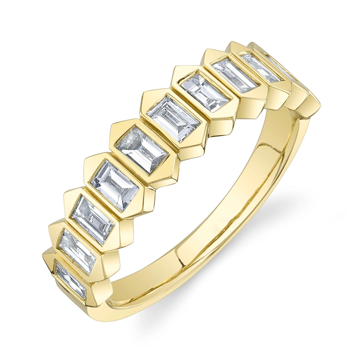 Wedding Bands Rings in Yellow Gold containing Diamond 429345