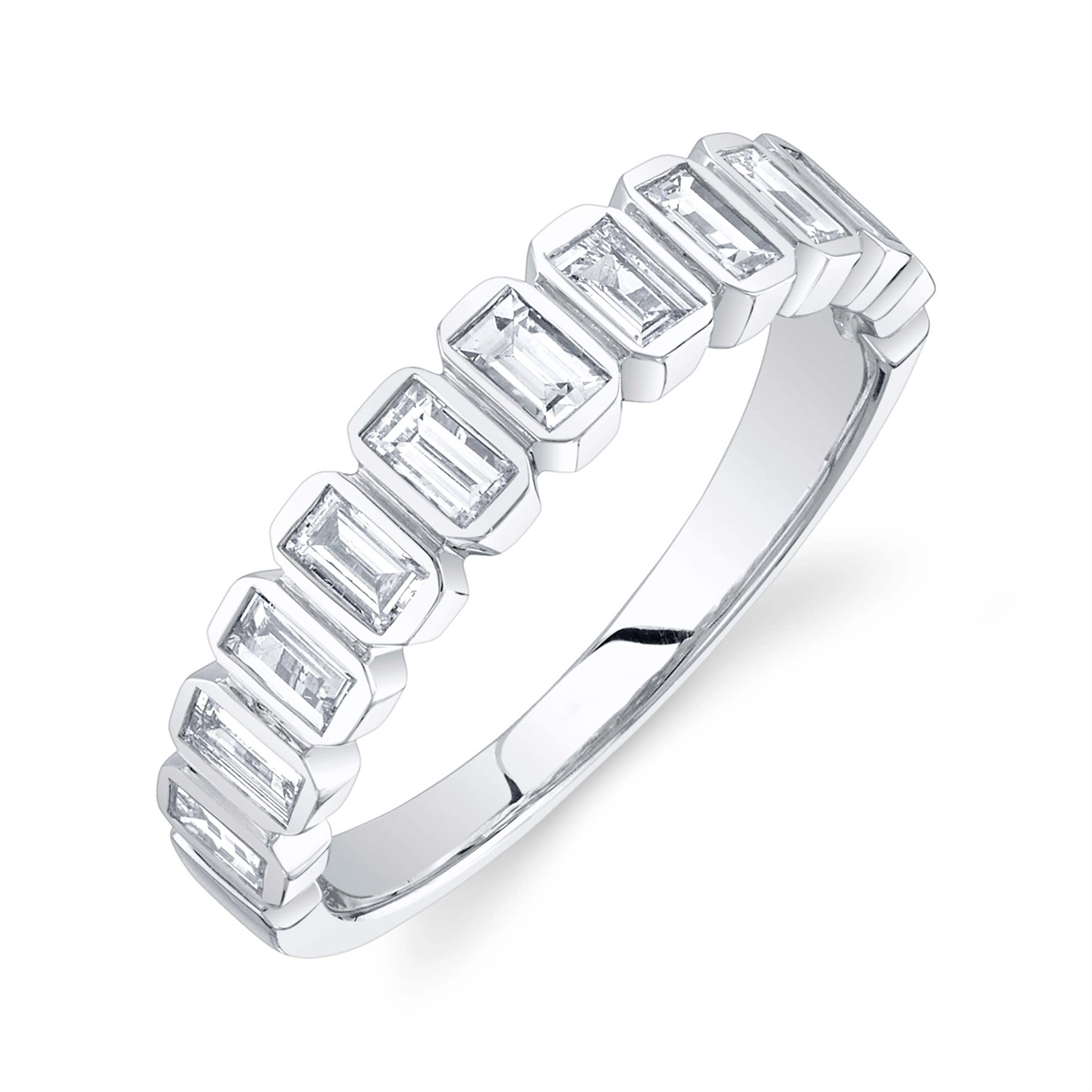 Wedding Bands Rings in White Gold containing Diamond 429346