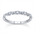 Wedding Bands Wedding Rings in White Gold containing Diamond 429350