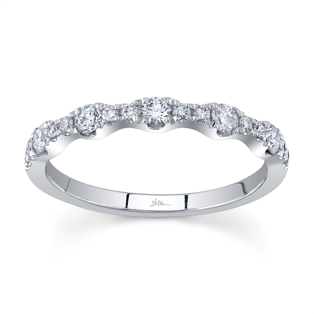 Wedding Bands Wedding Rings in White Gold containing Diamond 429350