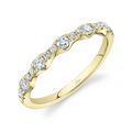 Wedding Bands Rings in Yellow Gold containing Diamond 429351