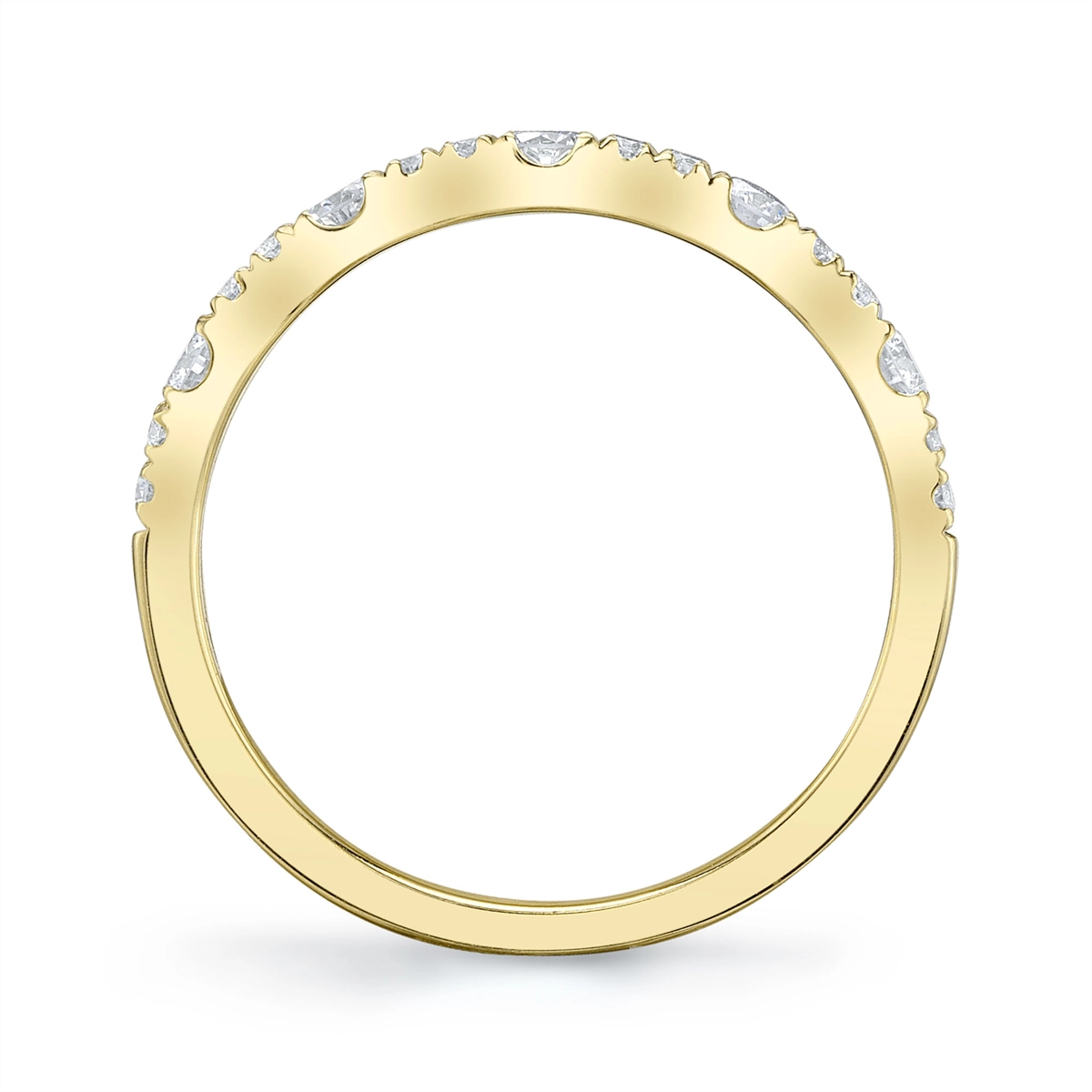Wedding Bands Rings in Yellow Gold containing Diamond 429351