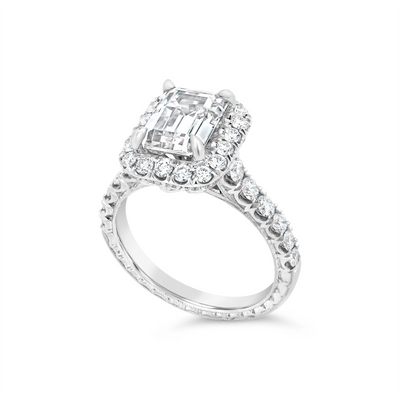 csv_image Jack Kelege Engagement Ring in Platinum/Palladium containing Diamond KPR649EC