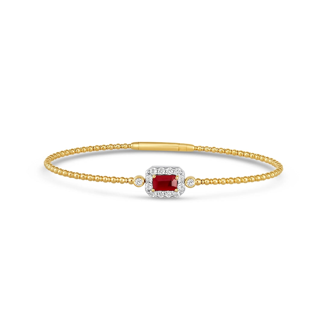 Bracelets Bracelets in Mixed Metals containing Multi-gemstone, Diamond, Ruby 429719