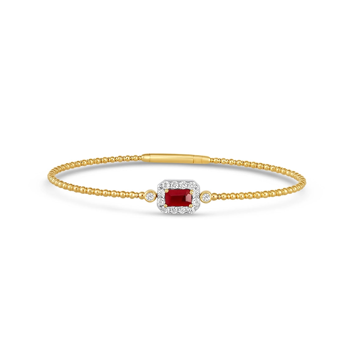 Bracelets Bracelets in Mixed Metals containing Multi-gemstone, Diamond, Ruby 429719