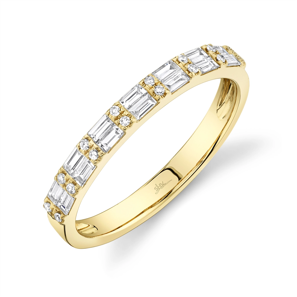 Wedding Bands Wedding Rings in Yellow Gold containing Diamond 429731