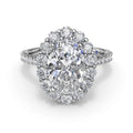 Fana Engagement Rings in White Gold containing Diamond S4215-14KWG-6H