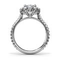 Fana Engagement Rings in White Gold containing Diamond S4215-14KWG-6H