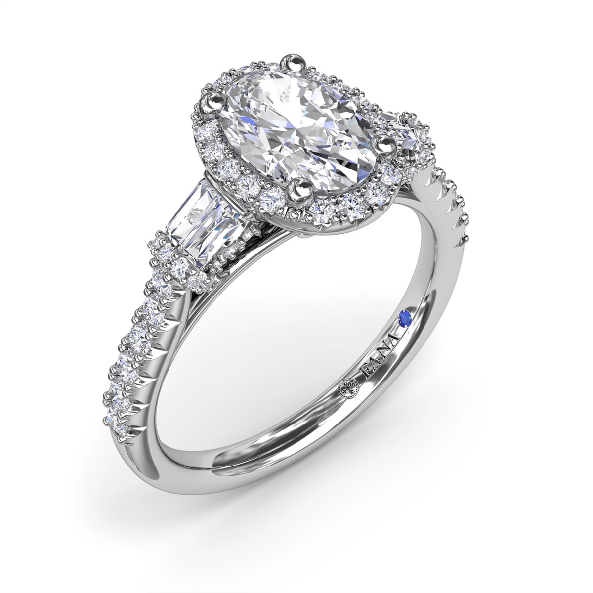 Fana Engagement Rings in White Gold containing Diamond 429789