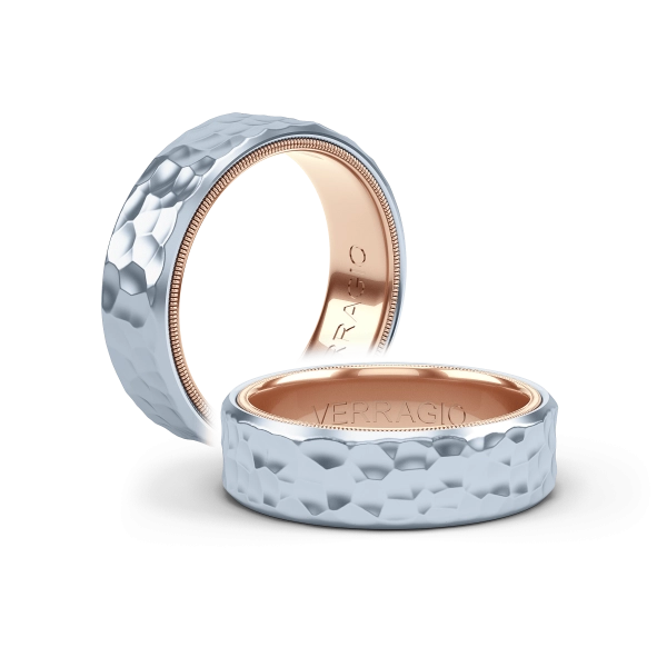 Verragio Wedding Rings in Mixed Metals VW-7012