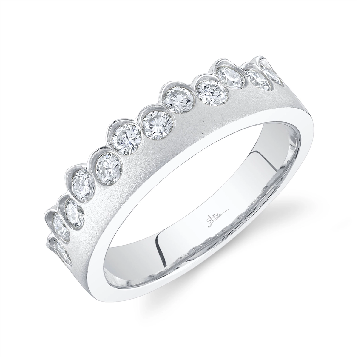 Wedding Bands Rings in White Gold containing Diamond 429881