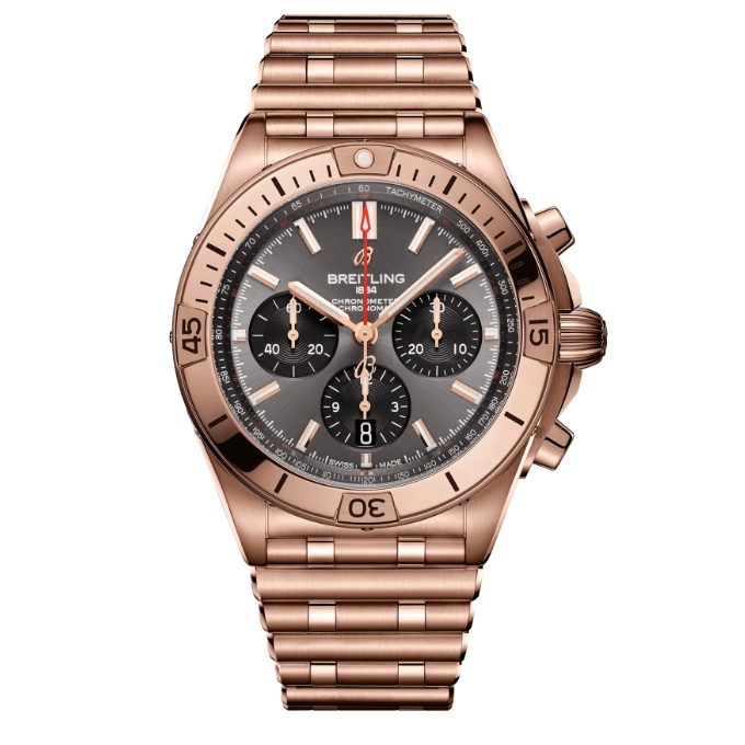 Breitling watch in Rose Gold RB0134101B1R1