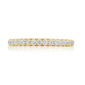 Tacori Wedding Rings in Yellow Gold containing Diamond 2690 2.2 B 1/2 Y