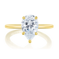 Tacori Engagement Rings in Yellow Gold containing Diamond 2689 1.7 PS 11X7 Y