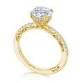 Tacori Engagement Rings in Yellow Gold containing Diamond 2690 1.7 RD 8 Y