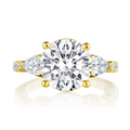Tacori Engagement Rings in Yellow Gold containing Diamond 2695 2.2 RD 9.5 Y