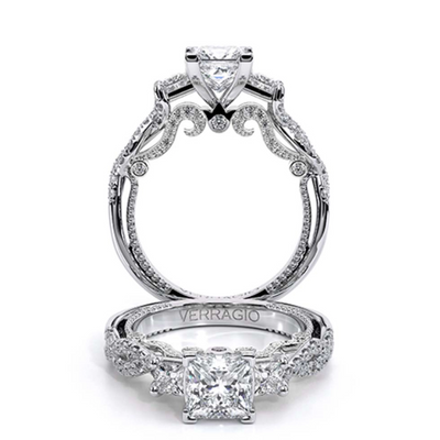 Verragio Engagement Rings in White Gold containing Diamond INS-7074P