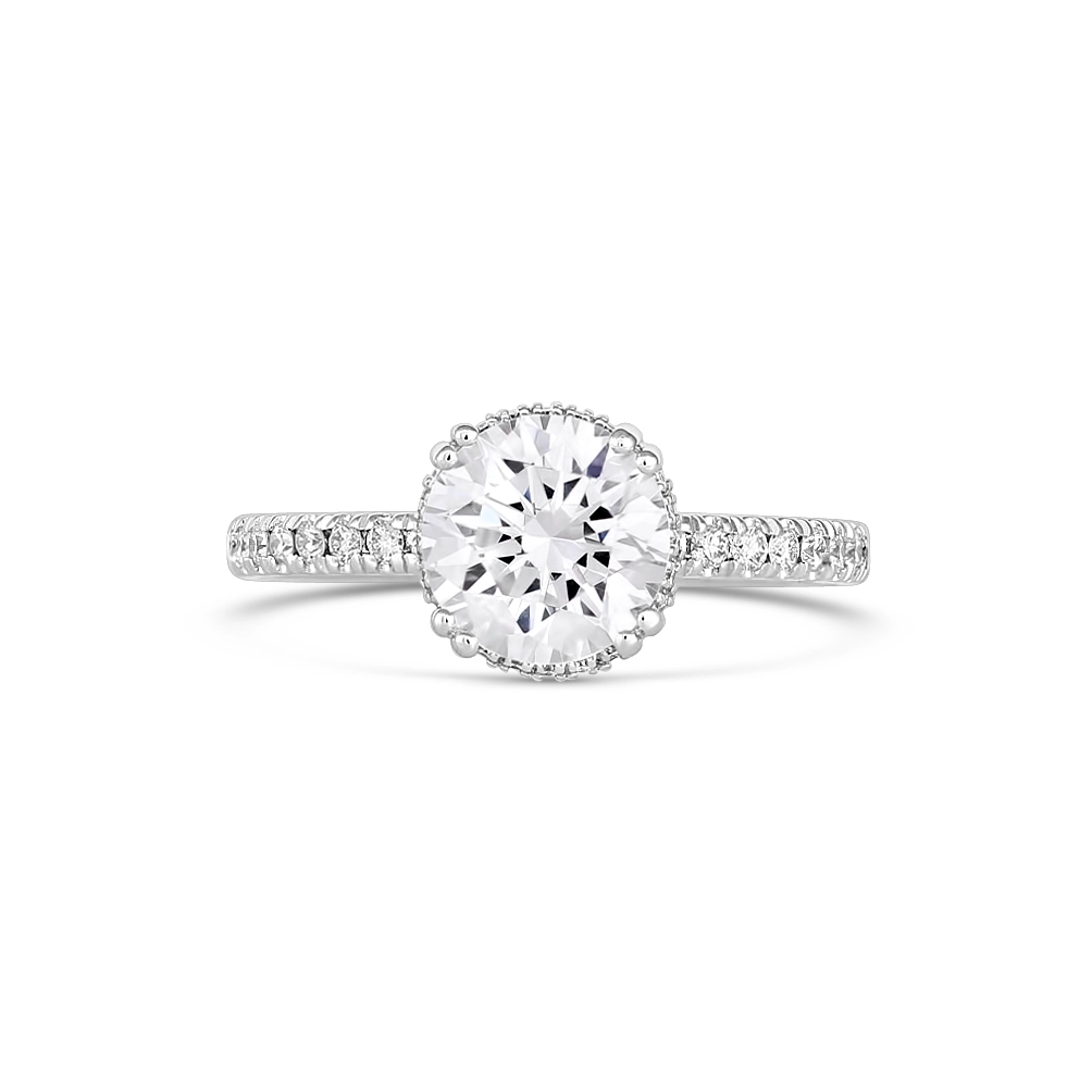 Verragio Engagement Rings in White Gold containing Diamond TR150XR-2CT