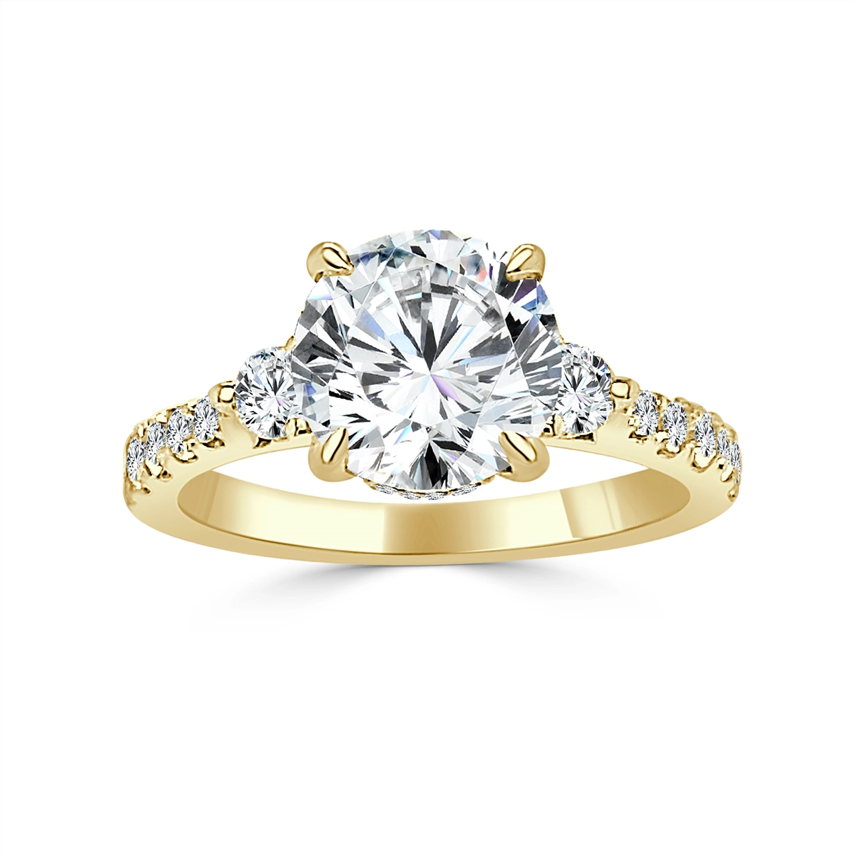 Engagement Collections Engagement Rings in Yellow Gold containing Diamond 430125