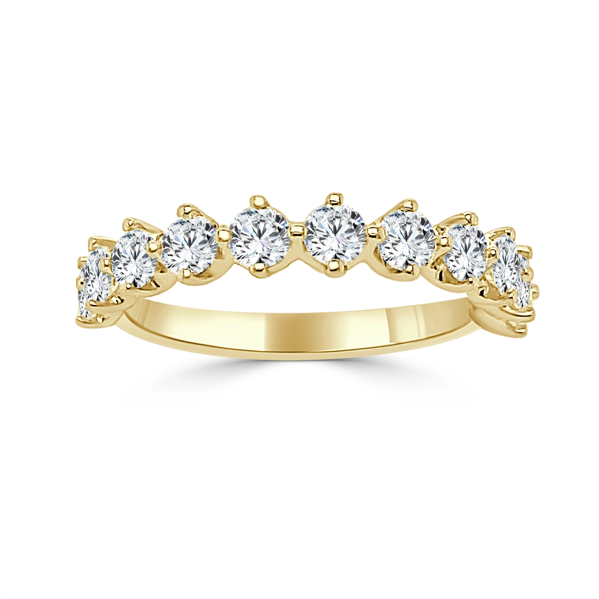 Wedding Bands Wedding Rings in Yellow Gold containing Diamond 430140