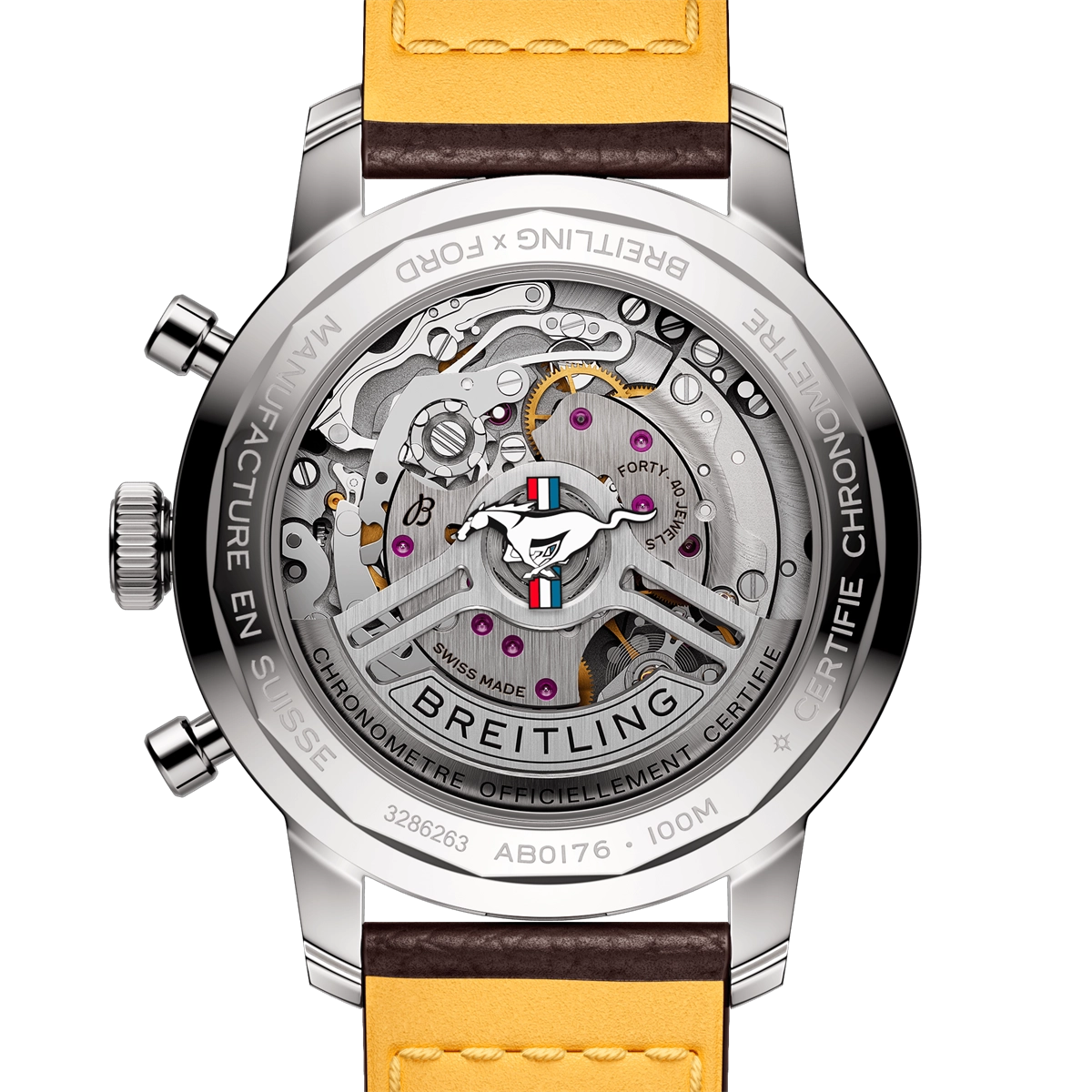 Breitling watch in Alternative Metals AB01762A1L1X1