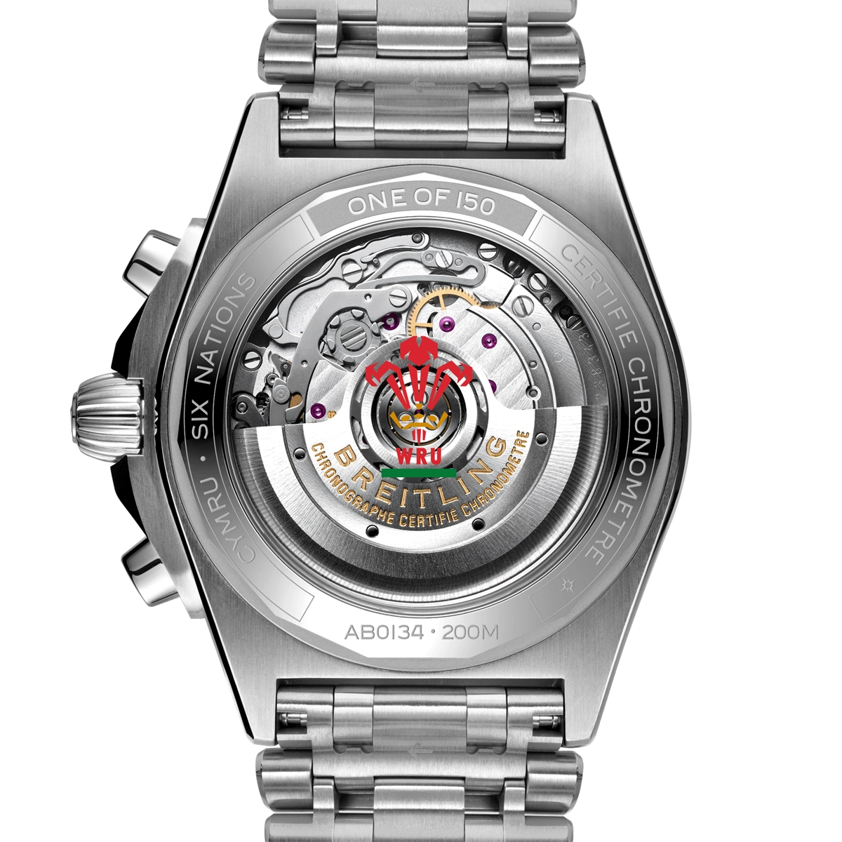 Breitling watch in Alternative Metals AB0134A61K1A1