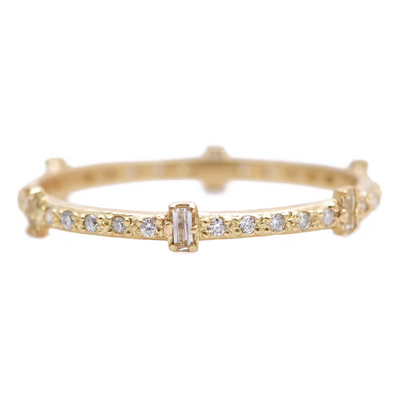 Armenta Rings in Yellow Gold containing Other, Multi-gemstone, Diamond 13537