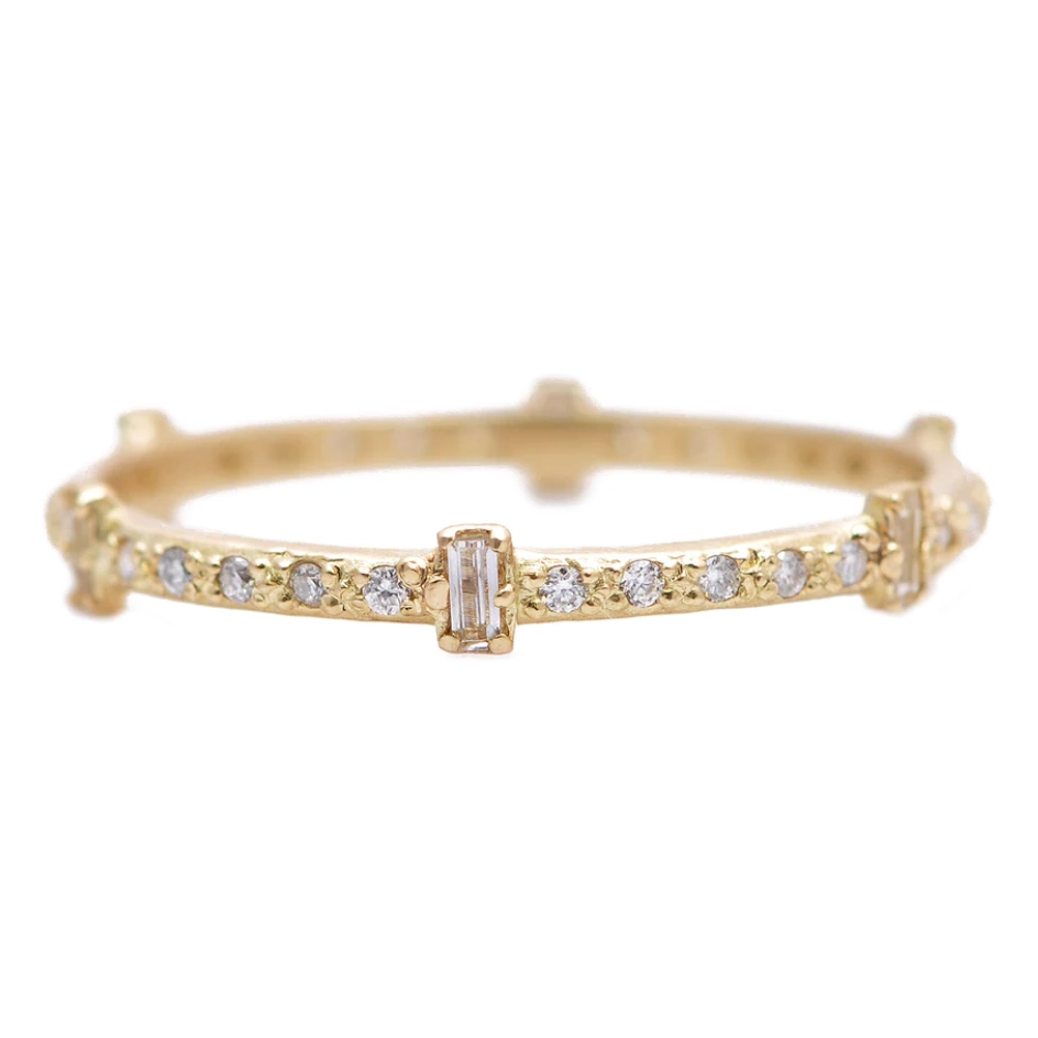 Armenta Rings in Yellow Gold containing Other, Multi-gemstone, Diamond 13537