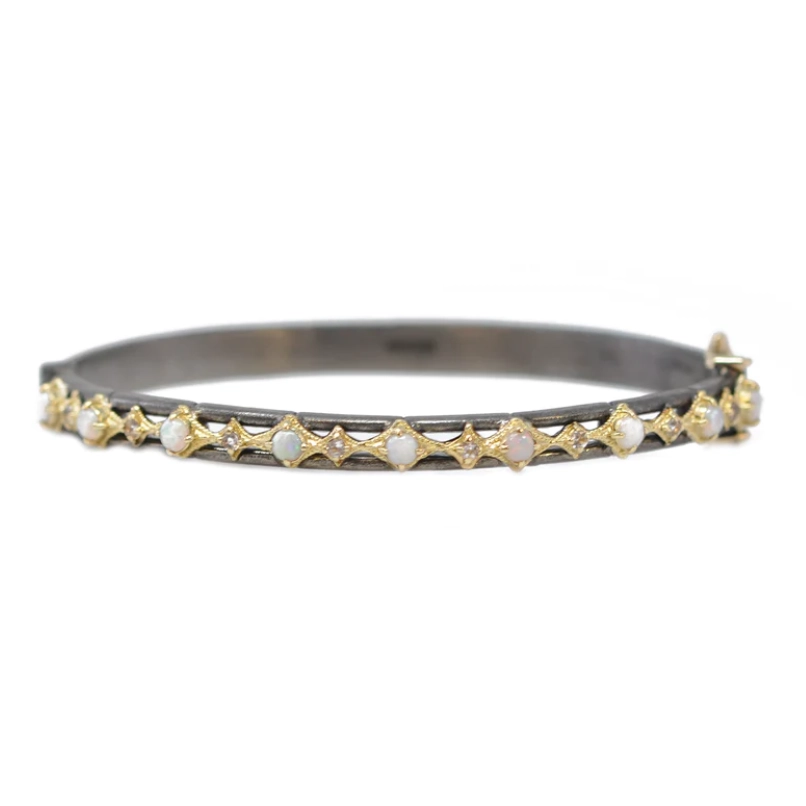 Armenta Bracelets in Mixed Metals containing Opal, Multi-gemstone, Morganite 20540
