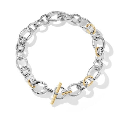 David Yurman Necklaces in Mixed Metals containing Diamond N17897DS8ADI19