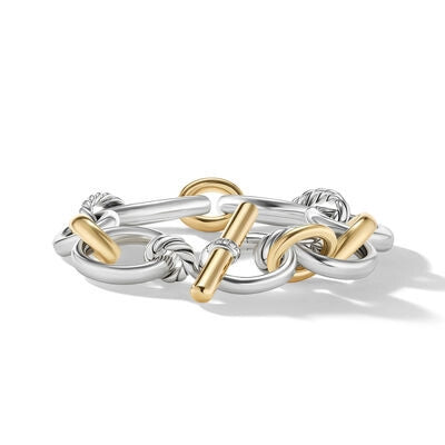 David Yurman Bracelets in Mixed Metals containing Diamond B17897DS8ADIL
