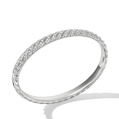 David Yurman Bracelets in White Gold containing Diamond B18186D8WADIM
