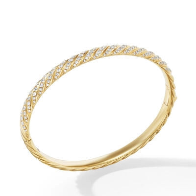 David Yurman Bracelets in Yellow Gold containing Diamond B18186D88ADIM