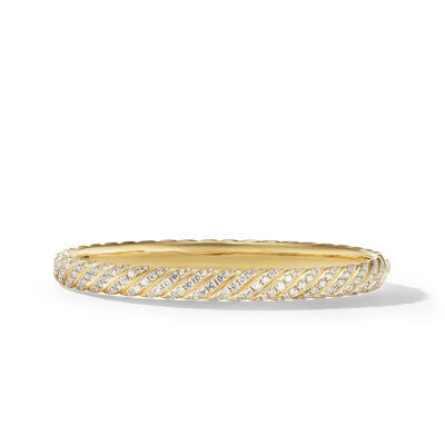 David Yurman Bracelets in Yellow Gold containing Diamond B18186D88ADIM