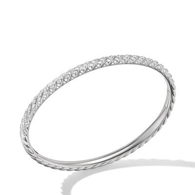 David Yurman Bracelets in White Gold containing Diamond B18185D8WADIM