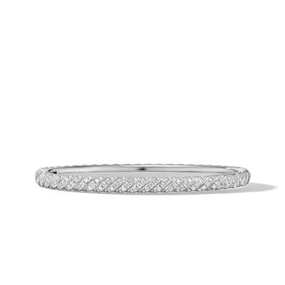 David Yurman Bracelets in White Gold containing Diamond B18185D8WADIM