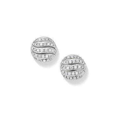 David Yurman Earrings in Silver containing Diamond E16206DSSADI