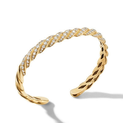 David Yurman Bracelets in Yellow Gold containing Diamond B16852D88ADIM