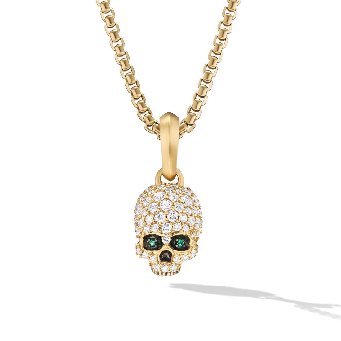 David Yurman Pendants in Yellow Gold containing Multi-gemstone, Diamond, Emerald D25499M88ADIEM