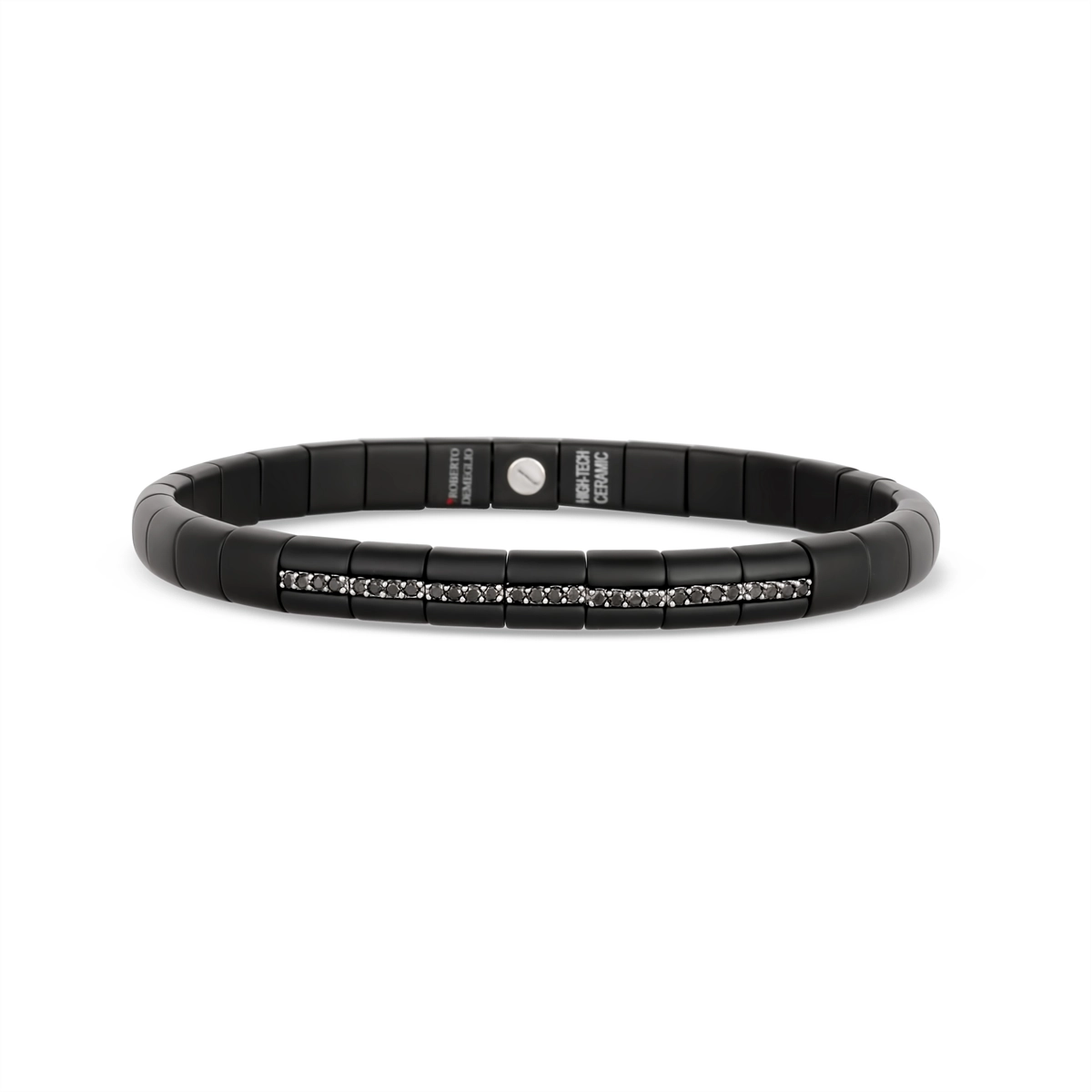 Roberto Demeglio Bracelets in Alternative Metals containing Black diamond PU4LN7DNS-L