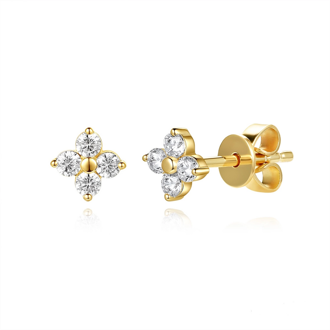 Earrings Jewelry in Yellow Gold 430557