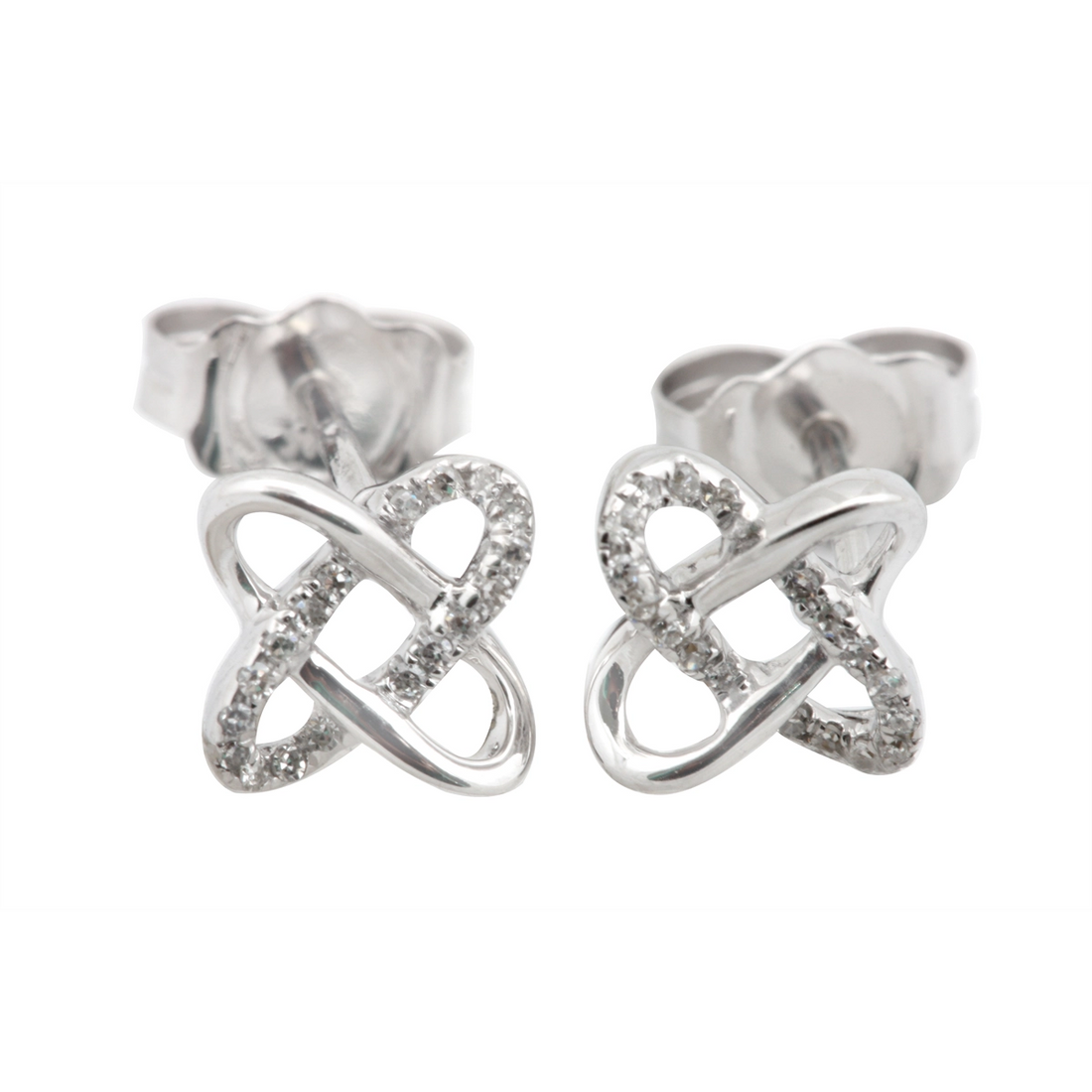 Earrings Earrings in White Gold containing Diamond 430563