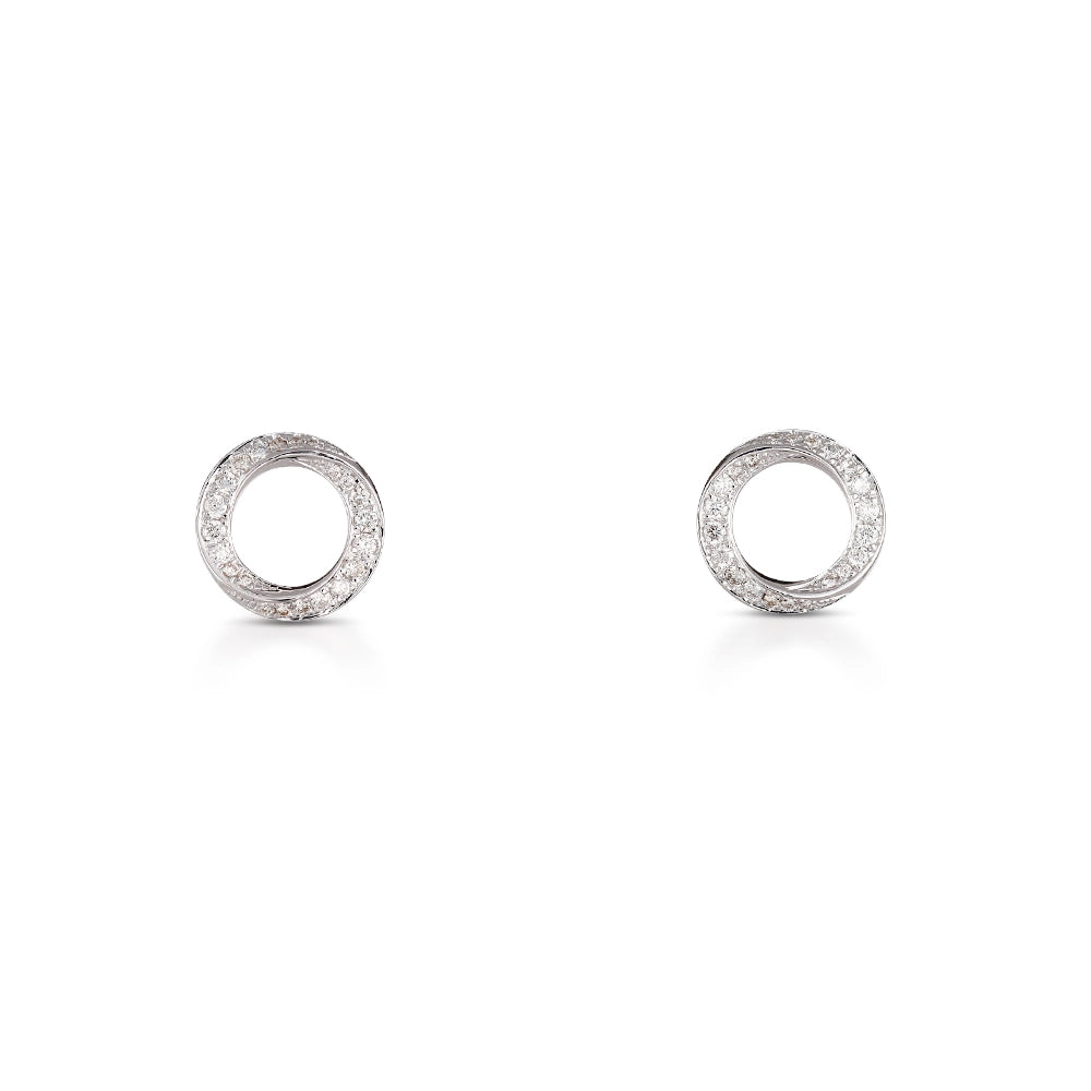 Earrings Earrings in White Gold containing Diamond 430570