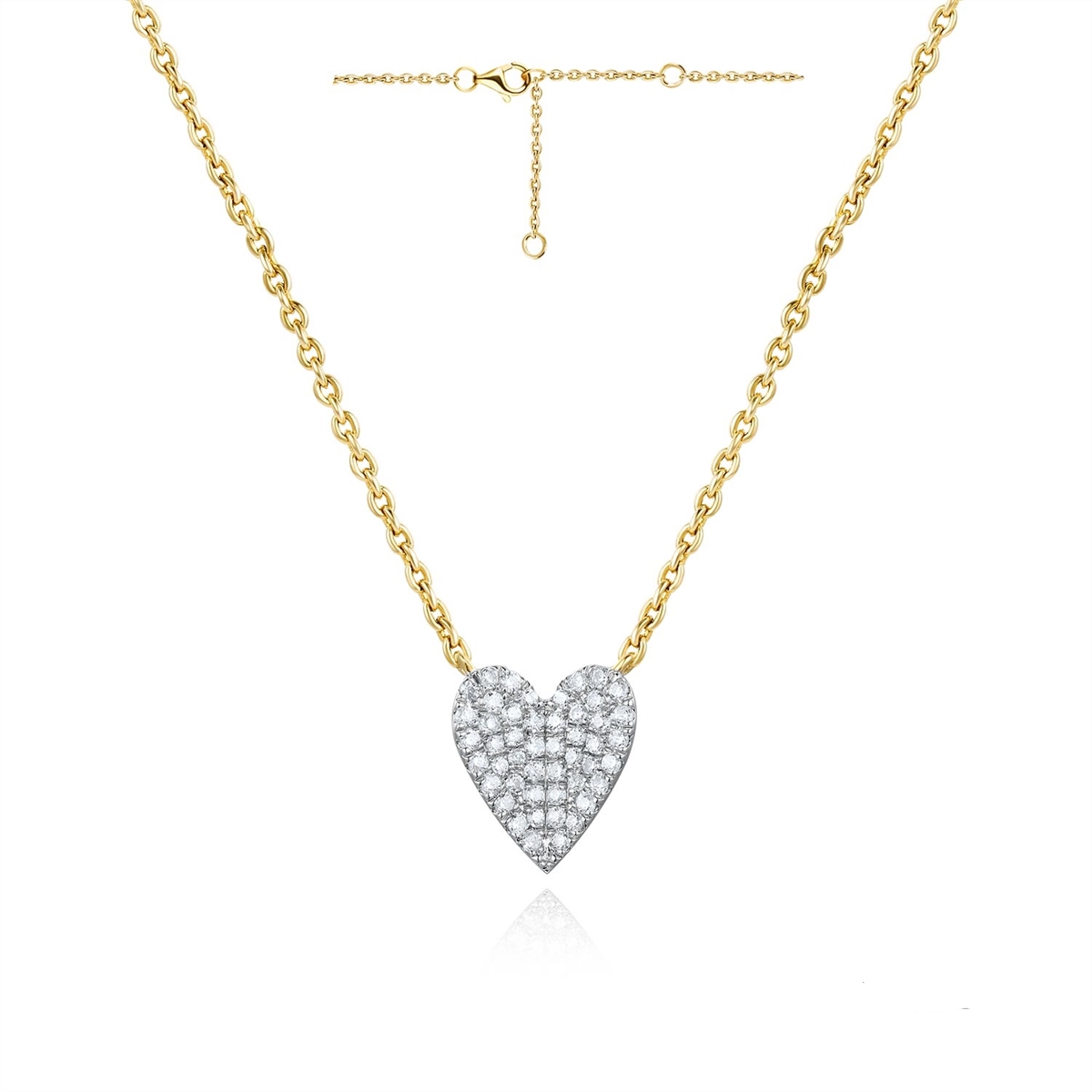 Necklaces Necklaces in Mixed Metals containing Diamond 430583