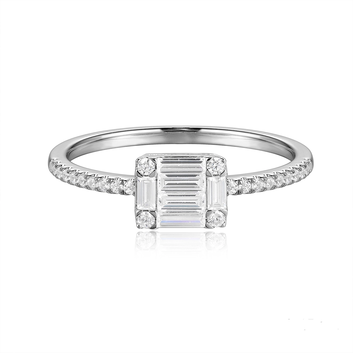 Rings Rings in White Gold containing Diamond 430617