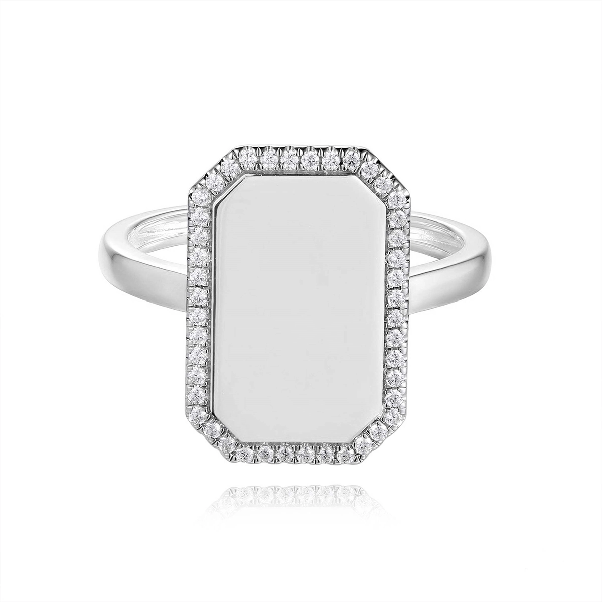 Rings Rings in White Gold containing Diamond 430619