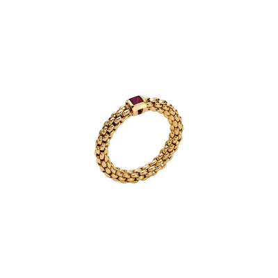 FOPE Rings in Yellow Gold containing Ruby 09E08AX_B4_G_XGX_00S