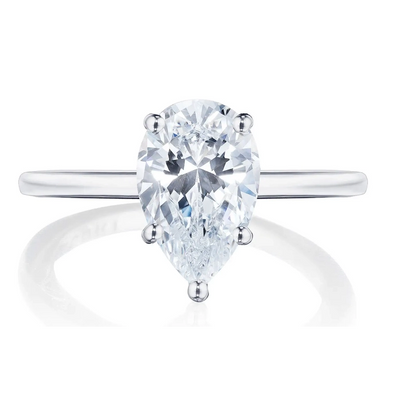 csv_image Tacori Engagement Ring in White Gold containing Diamond 2689 1.7 PS 11X7 W